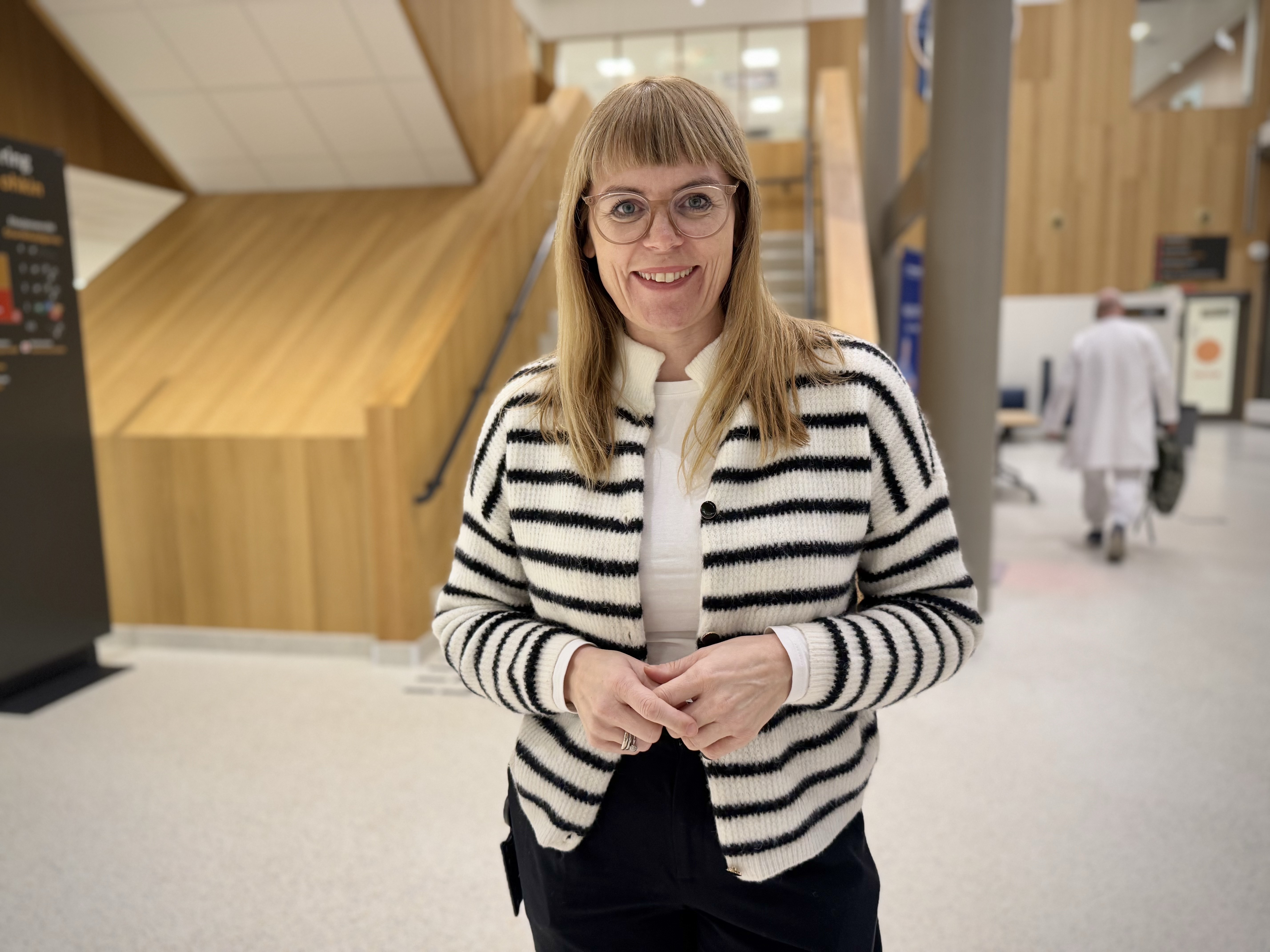 Portrettbilde av klinikksjef Tonje E. Hansen.