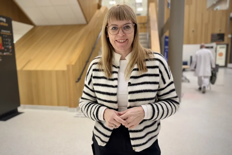 Portrettbilde av klinikksjef Tonje E. Hansen.