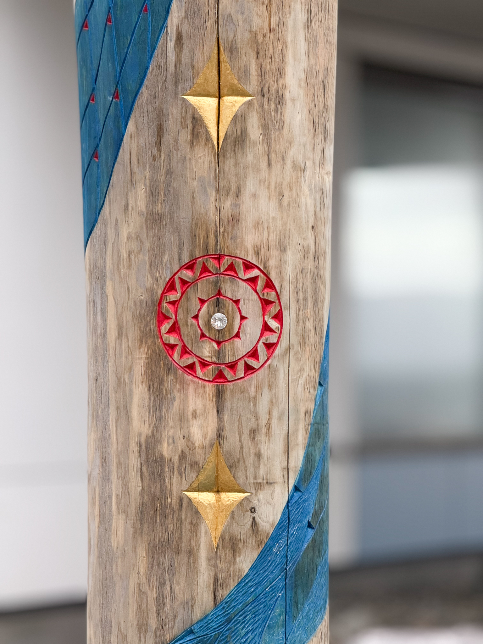 En treskjæring av et tre