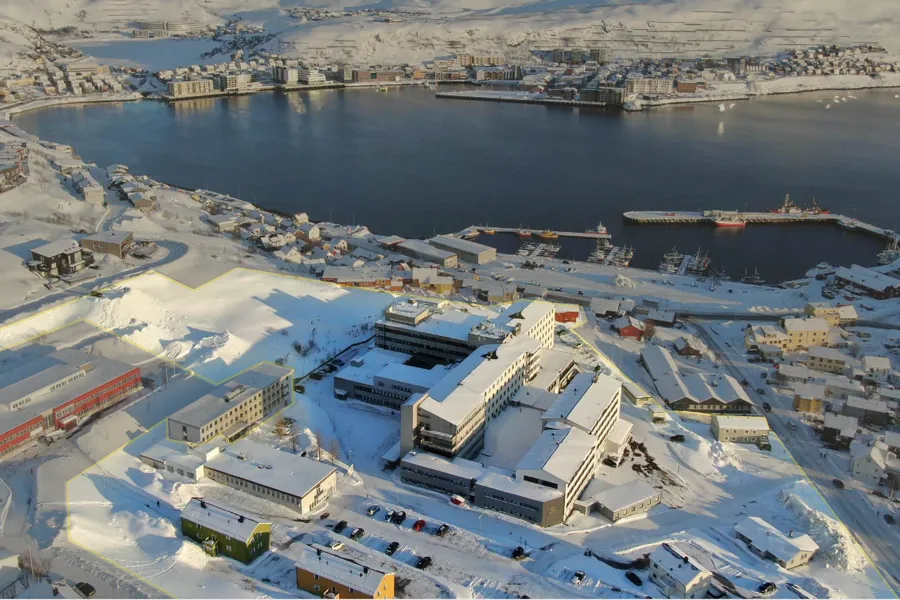 Hammerfest sykehus plassering