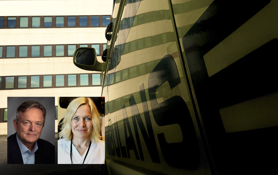 Illustrasjonsbilde med styreleder og administrerende direktør innfelt