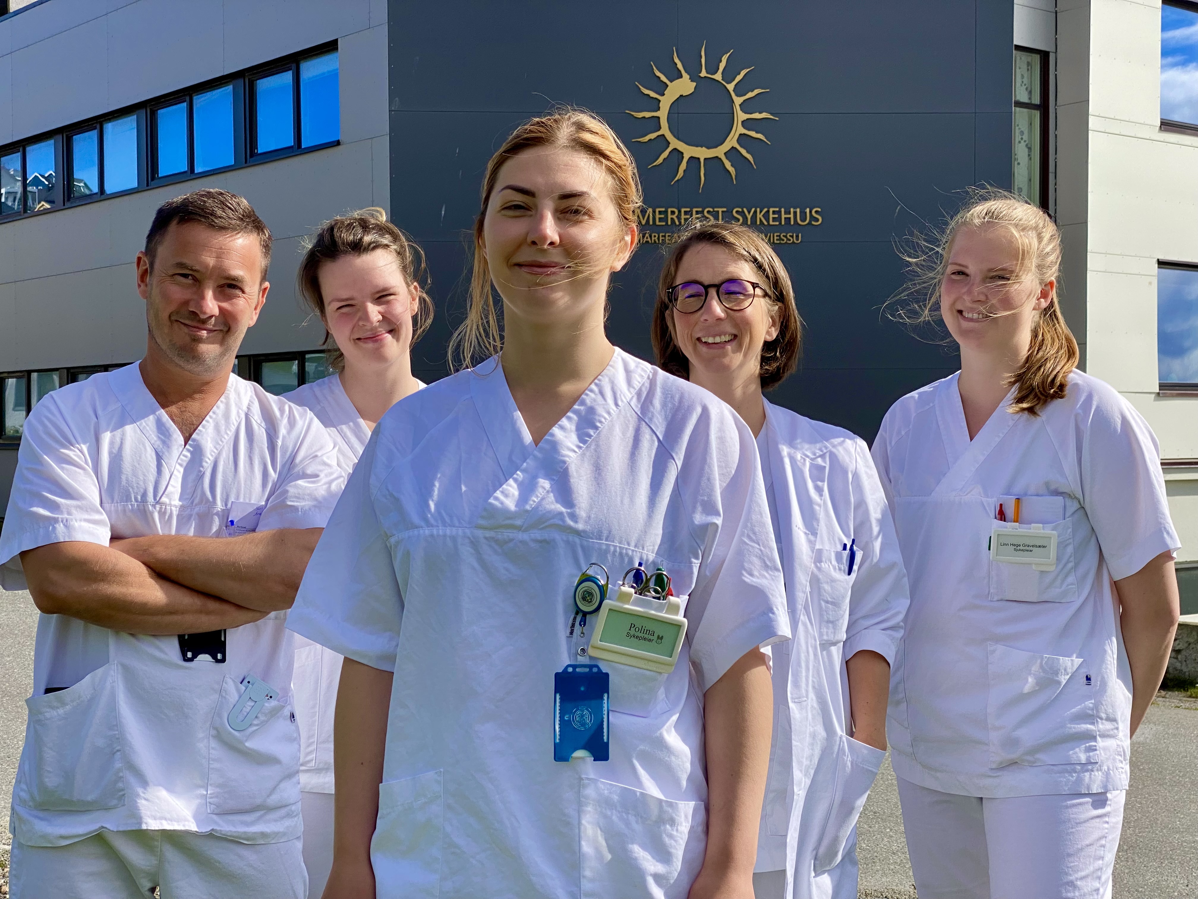 Bilde av våre ansatte på barneavdelingen