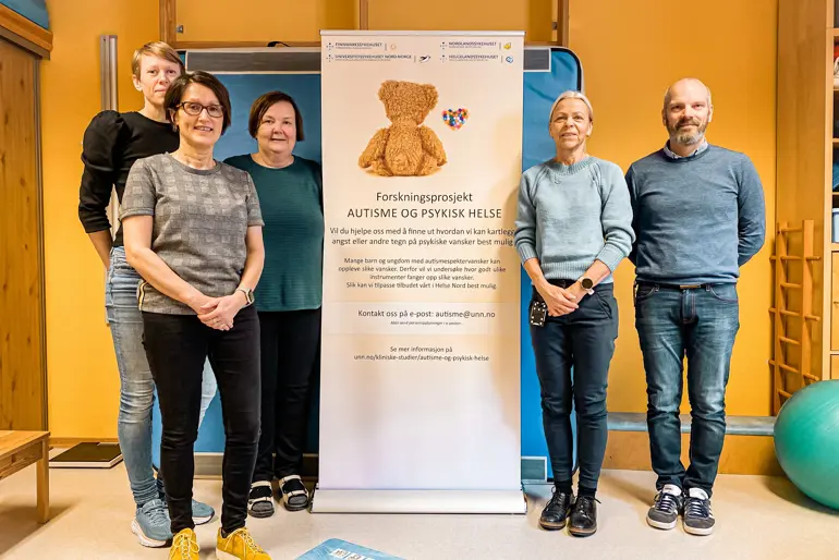 De ansatte på barnehabiliteringen tror forskningsprosjektet er viktig. Fra venstre: Pedagog Marthe Almaas. vernepleier Ingebjørg
