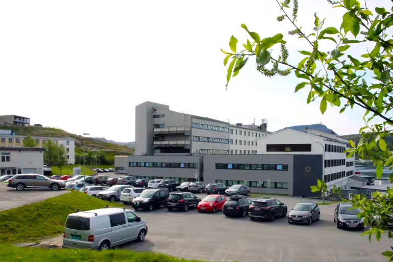 Bilde av Hammerfest sykehus.
