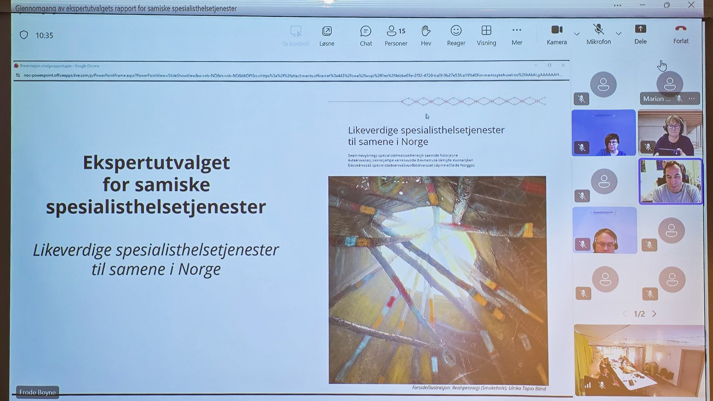 Grafisk brukergrensesnitt, applikasjon, PowerPoint