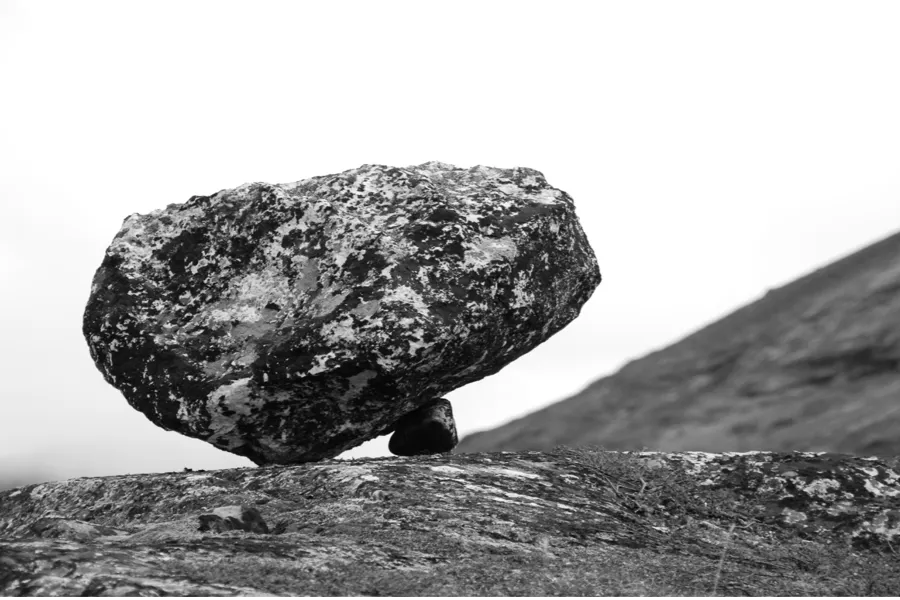 En stein på en stein