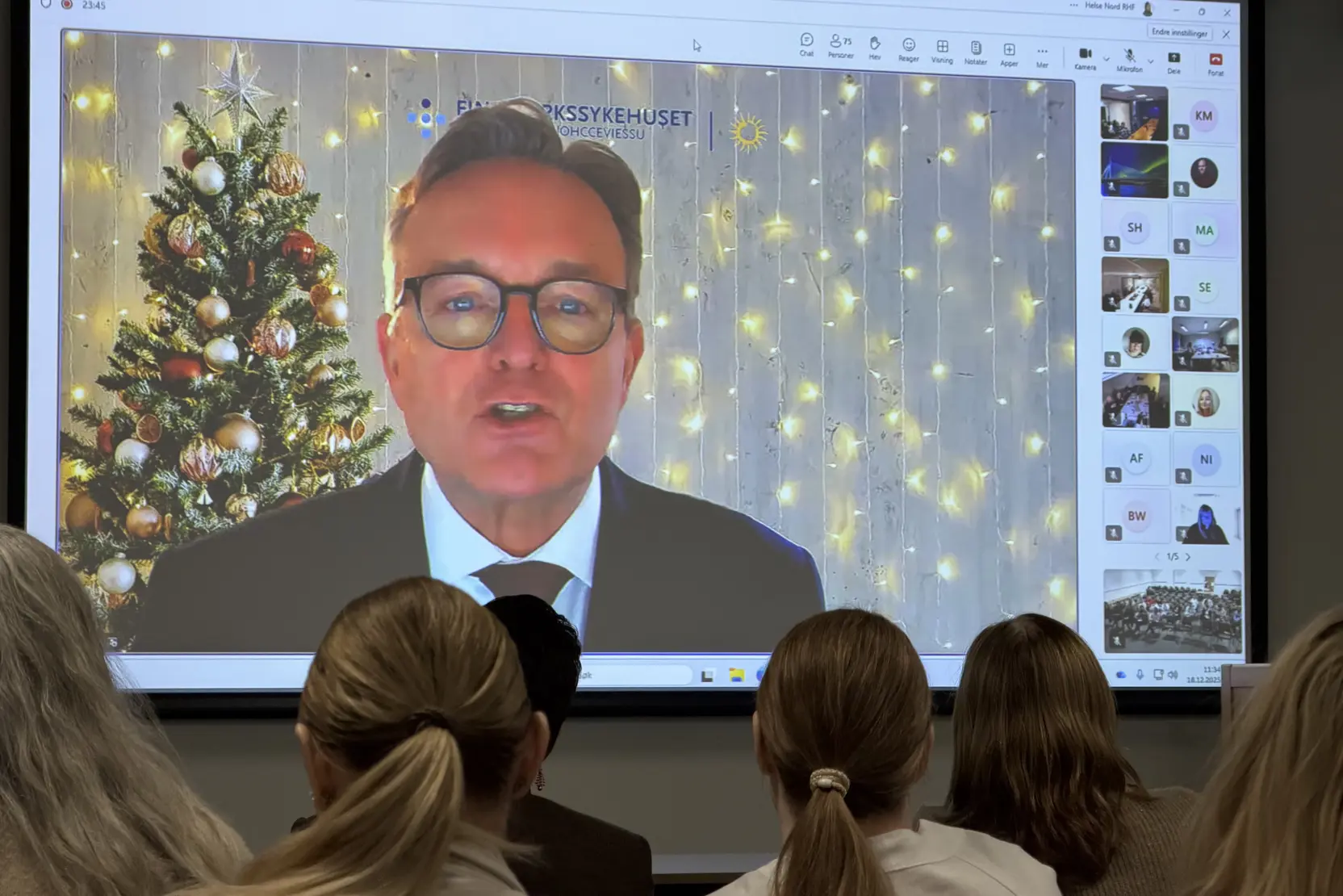 Bilde fra juletalen 2025